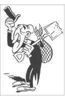 Lucky Luke kleurplaat 67